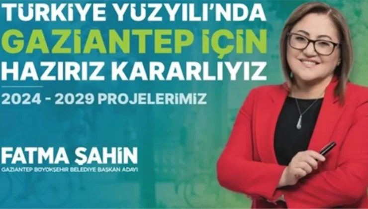 Fatma Şahin, Gaziantep’in geleceğini şekillendirecek projelerini tanıttı