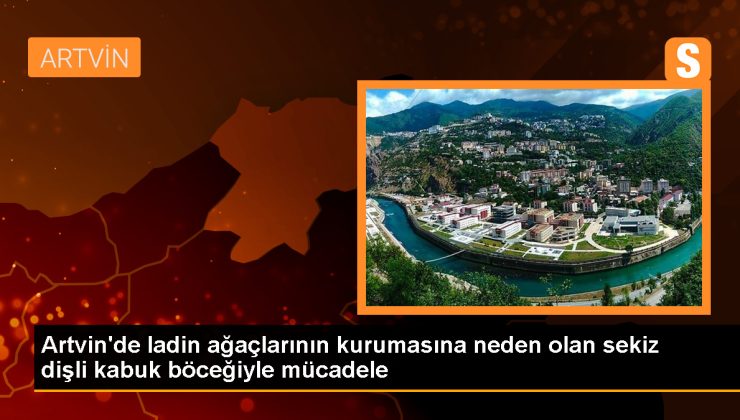 Artvin Şavşat’ta Karagöl-Sahara Milli Parkı’nda ladin ormanlarına zarar veren böceklere mücadele başlatıldı