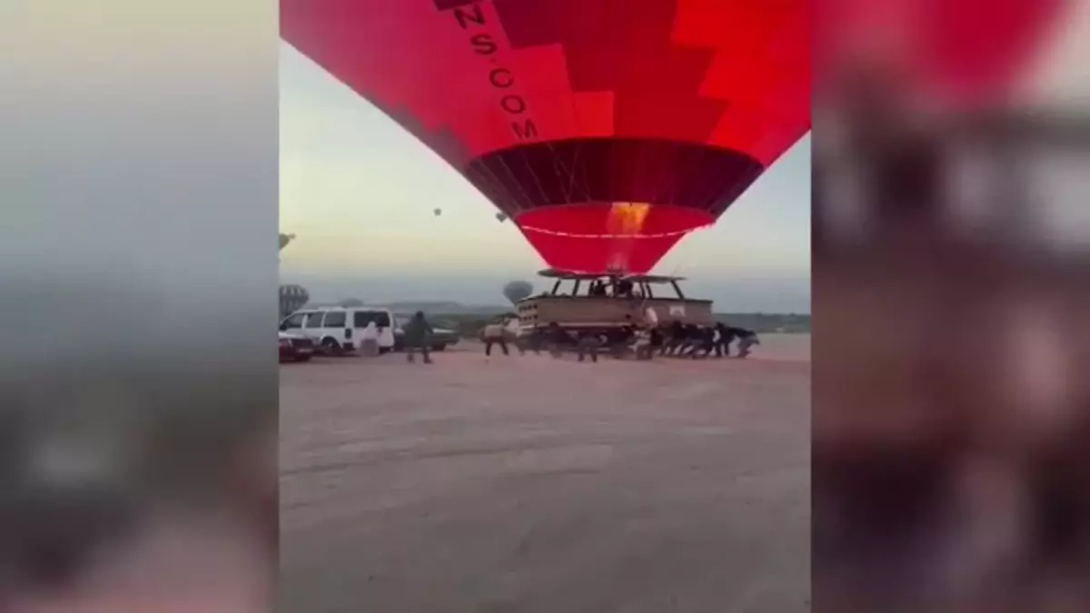 Kapadokya’daki bu kaza yok artık dedirtti! Facianın eşiğinden dönüldü!