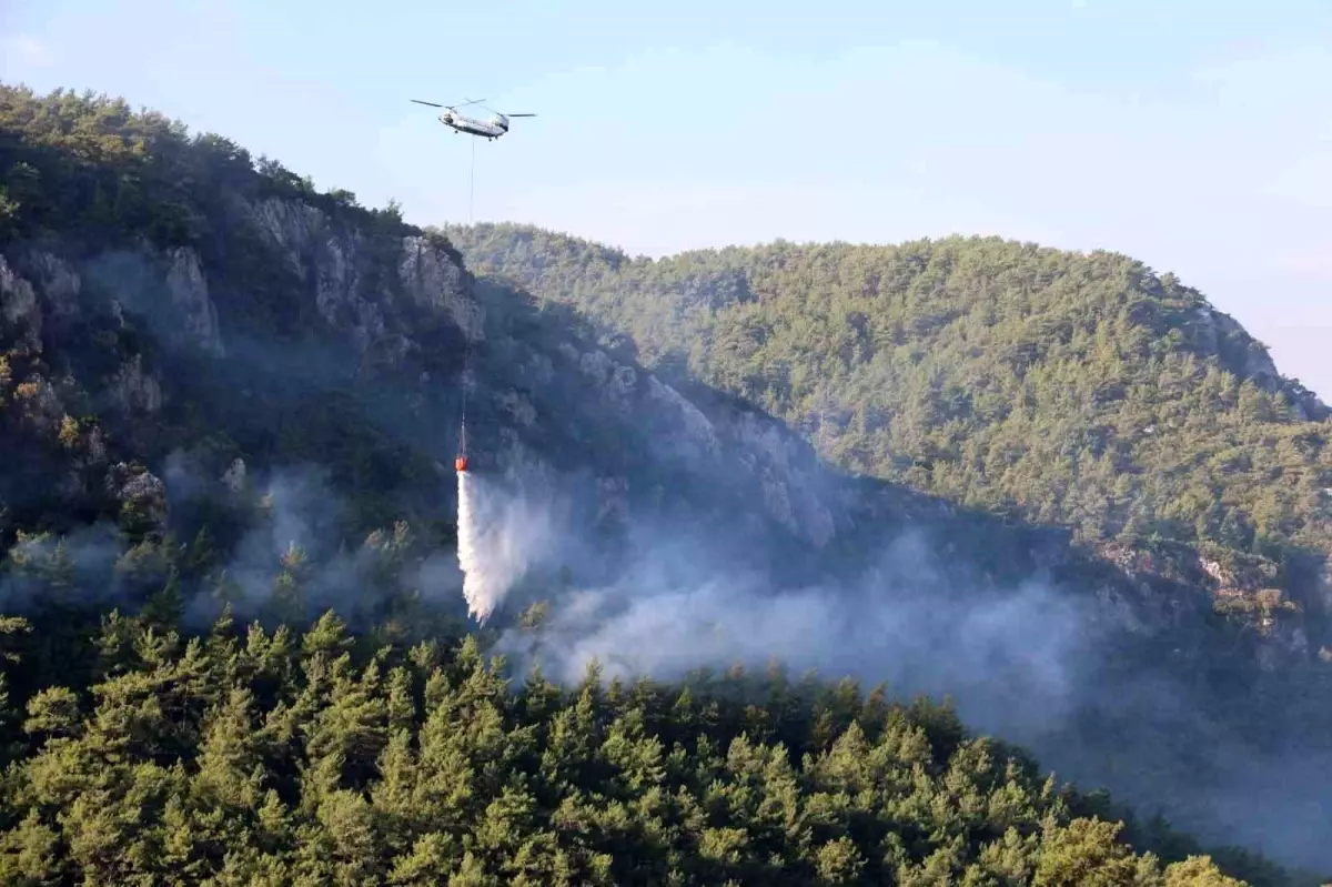 Muğla’da Orman Yangını 20. Saatinde