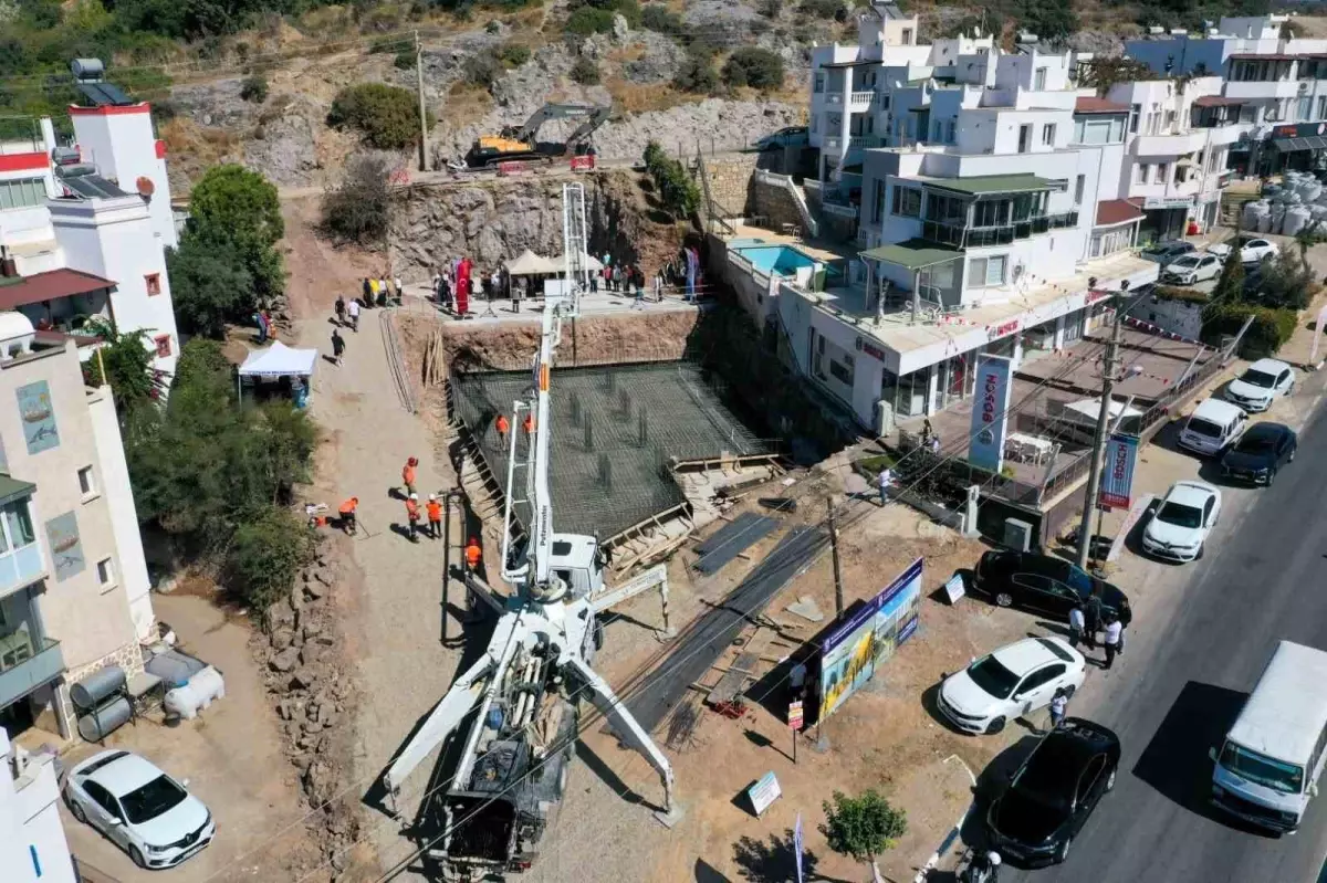 Bodrum’da Hayırsever Destekli Anaokulunun Temeli Atıldı