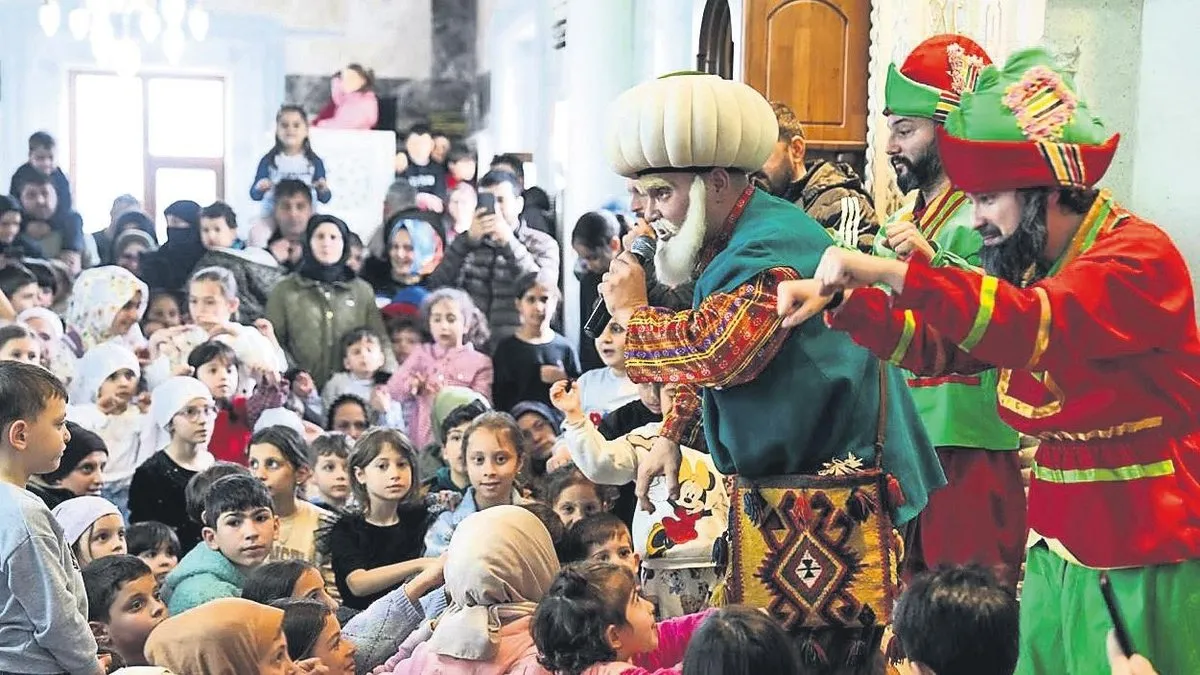 Çocuklar ‘Tekne Oruçları’ etkinliğinde buluştu